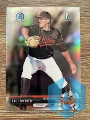 2017 1st Bowman Draft Chrome Zac Lowther #BDC-94 Refractor Baltimore Orio